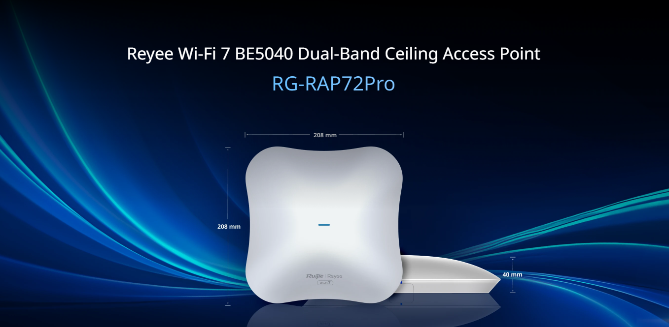 Wi-Fi 7 RG-RAP72Pro: Yeni Nesil Kablosuz Bağlantı