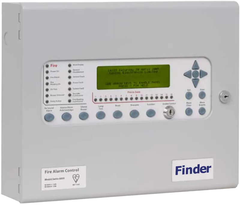 Finder Intelligent Adresli Yangın Alarm Kontrol Paneli FF SYN1L-N