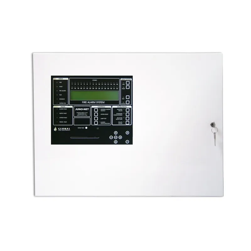 Global J-NET-SC-004L 4 Loop Yangın Alarm Kontrol Paneli 500 Adres Büyük Kasa (Kopya)