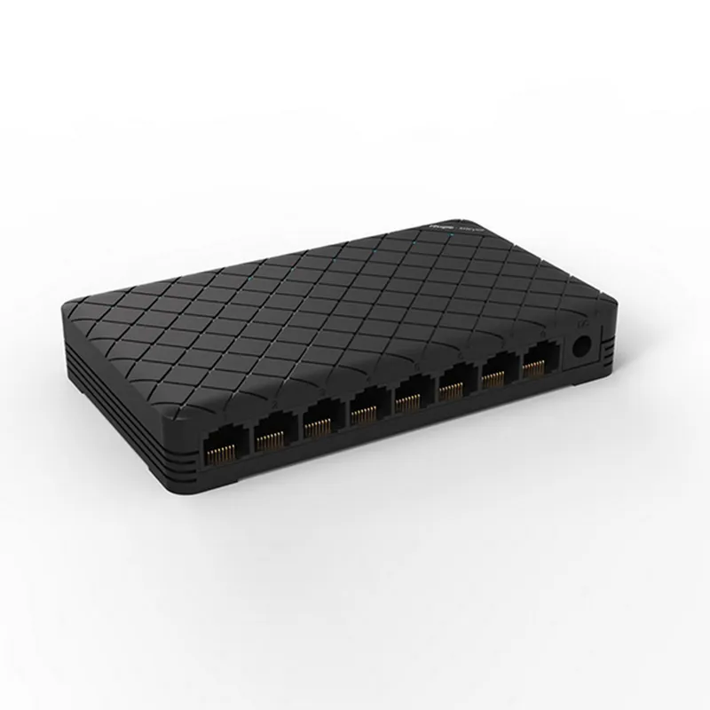 Reyee RG-ES08G 8 Portlu, 10/100/1000 Gigabit, Tak Çalıştır Switch, Plastik Kasa