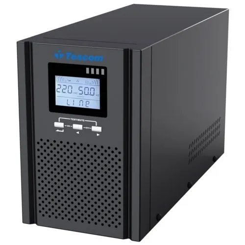 TESCOM TEOS+ 1kVA 1F/1F (2x 9AH) 5-10dk ONLINE