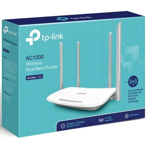 TP-Link Archer-C50 AC1200 Dual Band Router