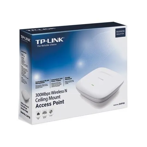 TP-Link EAP110 Wi-Fi 300Mbps Tavan Tipi Access P.