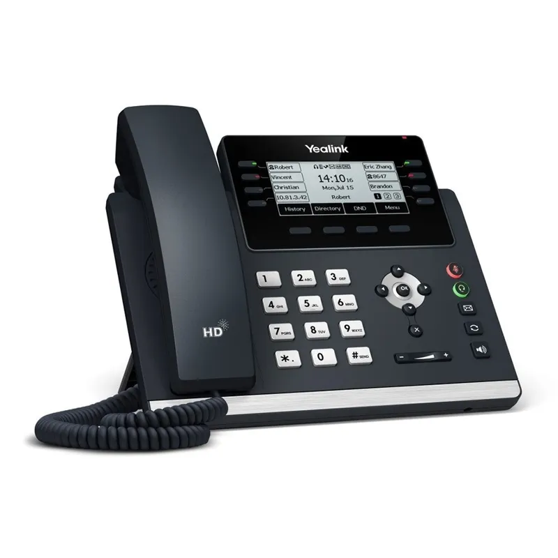 Yealink T43U IP Telefon PoE Destekli - Adaptörsüz