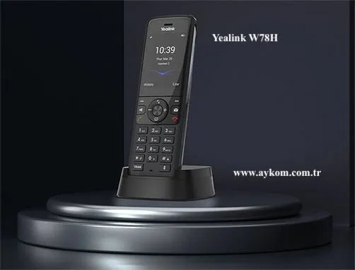 Yealink W78H Sip Dect El Terminali